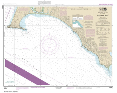 Buy map Drakes Bay (18647-16) by NOAA