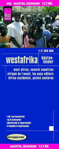 Buy map Africa, West, Coastal Countries by Reise Know-How Verlag