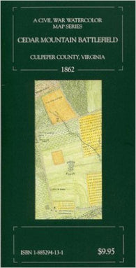 Buy map Cedar Mountain Battlefield : Culpepper, Virginia : 1862