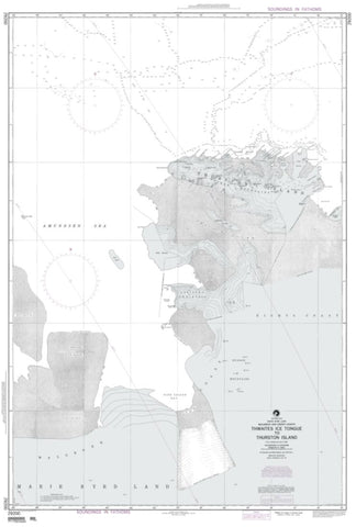 Buy map Thwaites Ice Tongue To Thurston (NGA-29200-4) by National Geospatial-Intelligence Agency