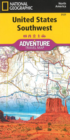 Buy map U.S. Southwest Adventure Map (3121) by National Geographic Maps