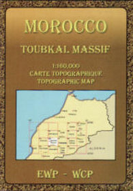 Buy map Morocco: Toubkal Massif