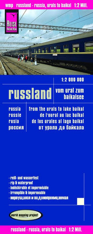 Buy map Russia, from the Urals to Lake Baikal by Reise Know-How Verlag