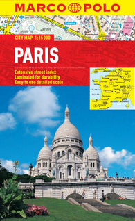 Buy map Paris, France by Marco Polo Travel Publishing Ltd