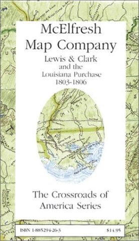 Buy map Lewis & Clark and the Louisiana Purchase, 1803-1806