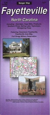 Buy map Fayetteville, North Carolina by The Seeger Map Company Inc.