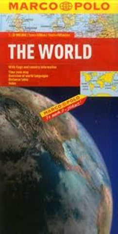 Buy map World, Folded with Flags by Marco Polo Travel Publishing Ltd