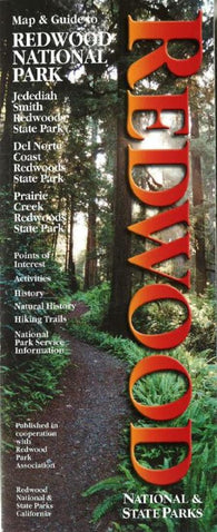 Buy map Redwood National/State Parks, California Map and Guide by Rufus Graphics
