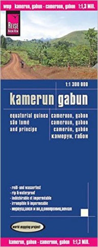 Buy map Cameroon and Gabon by Reise Know-How Verlag