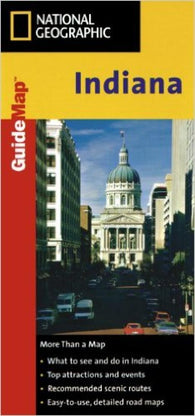 Buy map Indiana GuideMap by National Geographic Maps