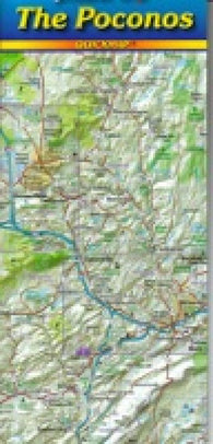 Buy map Poconos, Pennslyvania, Quickmap by Jimapco