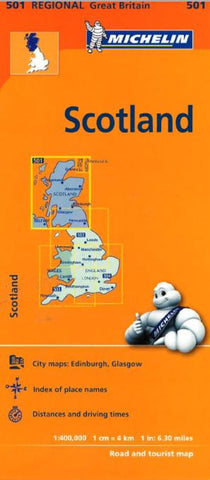 Buy map Scotland (501) by Michelin Maps and Guides