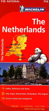 Buy map Netherlands (715) by Michelin Maps and Guides