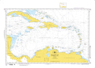 Buy map North Atlantic Ocean; Caribbean Sea (NGA-402-4) by National Geospatial-Intelligence Agency