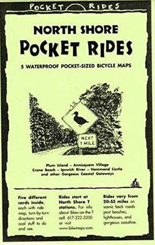 Buy map North Shore : pocket rides : 5 waterproof pocket-sized bicycle maps