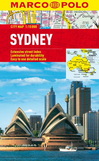 Buy map Sydney, Australia by Marco Polo Travel Publishing Ltd