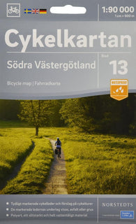 Buy map Cykelkartan Blad 13 Södra Västergötland