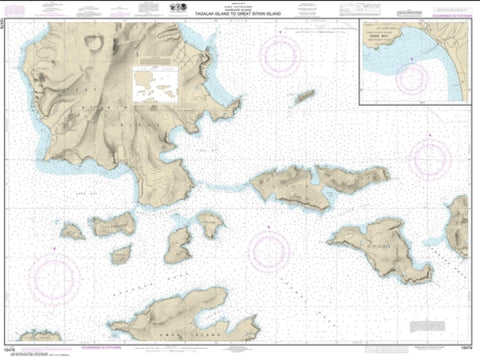 Buy map Tagalak Island to Great Sitkin Island; Sand Bay-Northeast Cove (16478-11) by NOAA
