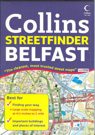 Buy map Collins streetfinder Belfast