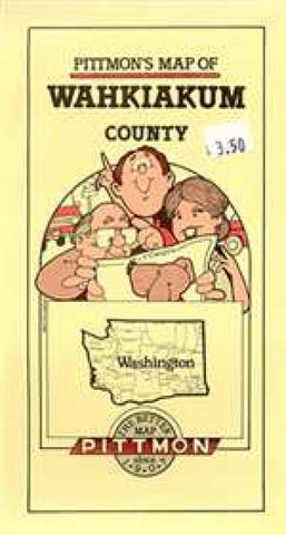 Buy map Wahkiakum County, Washington by Pittmon Map Company