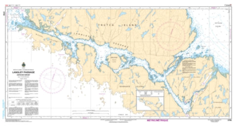 Buy map Langley Passage, Estevan Group by Canadian Hydrographic Service
