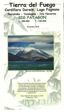 Buy map Tierra del Fuego (Spanish edition) by SIG Patagon