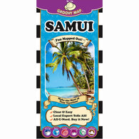Buy map Ko Samui, Thailand, Map n Guide by Groovy Map Co.