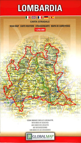 Buy map Lombardia : carta stradale