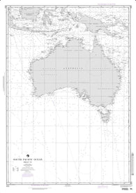 Buy map South Pacific Ocean Sheet Iv (NGA-623-9) by National Geospatial-Intelligence Agency