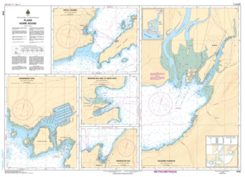 Buy map Plans - Howe Sound by Canadian Hydrographic Service