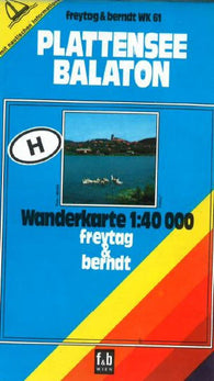Buy map Plattensee-Lake Balaton, WK 61 by Freytag-Berndt und Artaria