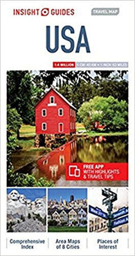 Buy map USA & South Canada : Insight Guides Travel Map