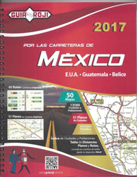 Buy map Mexico, Atlas - 2017 by Guia Roji