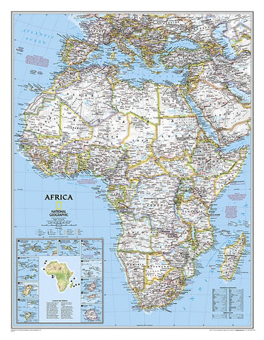 Buy map Africa Classic Map [Tubed]