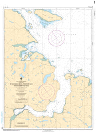 Buy map Wakeham and Fishers Bay and Approaches by Canadian Hydrographic Service