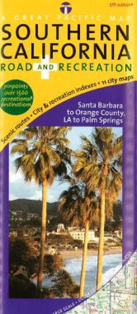 Buy map California, Southern, Road and Recreation by Great Pacific Recreation & Travel Maps
