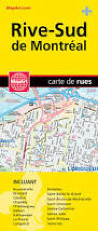Buy map Rive-Sud de Montréal : carte de rues
