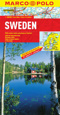 Buy map Sweden by Marco Polo Travel Publishing Ltd