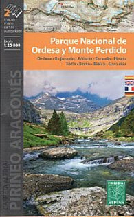 Buy map Parque Nacional de Ordesa y Monte Perdido