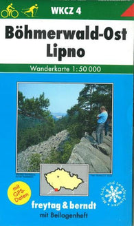 Buy map Bohmerwald East + Lipno, WKCZ 4 by Freytag-Berndt und Artaria