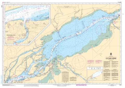 Buy map Lac Saint-Pierre by Canadian Hydrographic Service