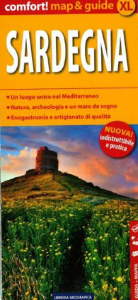 Buy map Sardegna, Laminated Map and Guide by Libreria Geografica