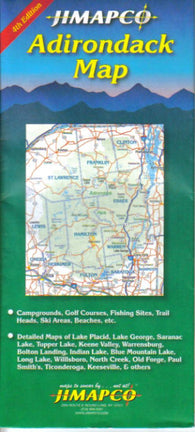 Buy map Adirondacks by Jimapco