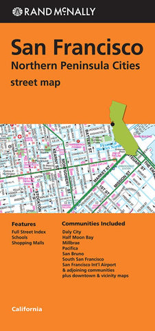 Buy map San Francisco and the Northern Peninsula Cities by Rand McNally
