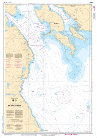 Buy map Halifax Harbour - Black Point to/a Point Pleasant by Canadian Hydrographic Service