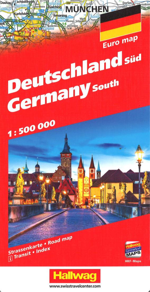 Buy map: Deutschland süd : Strassenkarte, 1:500,000 = Germany south ...