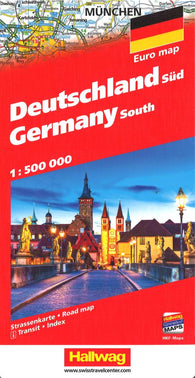 Buy map Deutschland süd : Strassenkarte, 1:500,000 = Germany south : road map, 1:500,000 = Allemagne du Sud : carte routière, 1:500,000 = Germania du Sud : carta stradale, 1:500,000
