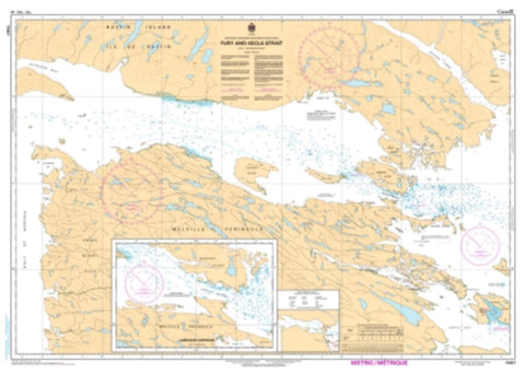 Buy map Fury and Hecla Strait by Canadian Hydrographic Service
