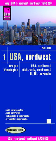 Buy map United States, Northwest by Reise Know-How Verlag