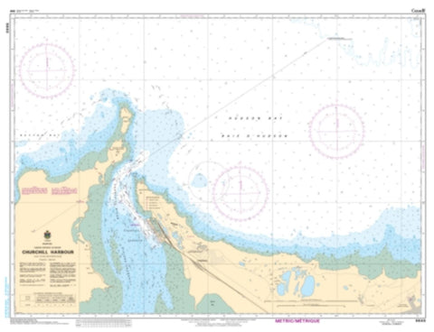 Buy map Churchill Harbour by Canadian Hydrographic Service